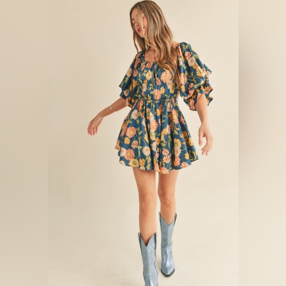 All To Myself Puff Sleeve Dress